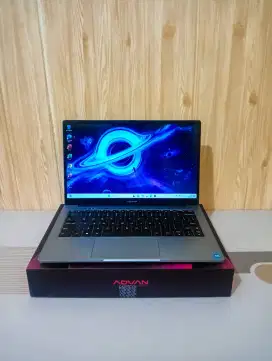 Laptop Advan TBook 1405 Cel N100 Ram 4/128 Fullset No Minus