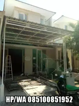 Kanopi pagar teralis tangga balkon canopy (bisa pesan tanpa DP)