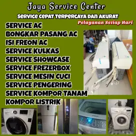 Service Mesin Cuci Kulkas Frezer Servis AC Bongkar Pasang AC Kebomas