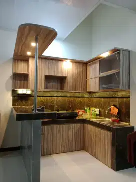 Paket furniture custom kitchenset bedset wallpanel murmer berkualitas