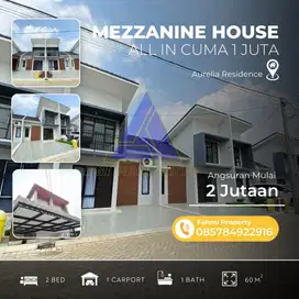 Rumah Mezzanine Di Bekasi All In 1 Juta❗️