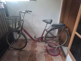 Sepeda keranjang second berkualitas