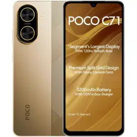 POCO C71 4+4/128 BARU SEGEL GARANSI RESMI