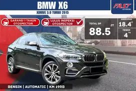 BMW X6 2015 X DRIVE 3.0 TURBO SUNROOF LOW KM.19RB PAJAK PANJANG #F4ST