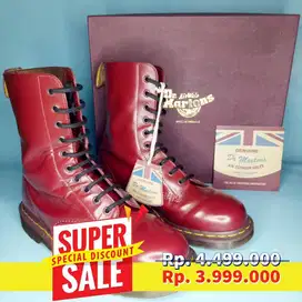 dr martens 1490 Vintage Oxblood (Made In England) Authentic/Original