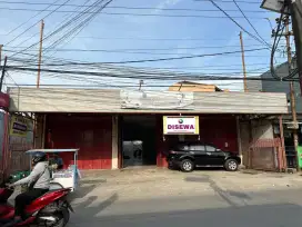 Di Sewakan Ruko Gandeng 3 Berikut Gudang di Jalan Utama Cibitung