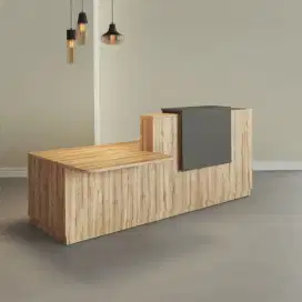 Meja Cashier Modern Custom Meja Kasir Meja Receptionist Meja Outlet