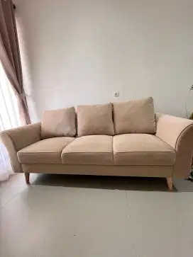 Dijual sofa Corner Letter L - Kondisi mulus