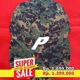 PALACE SKATEBOARDS Pal Hat Army Combat Uniform SS17 (NOT SUPREME)