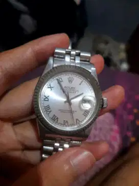 Jam Rolex Silver