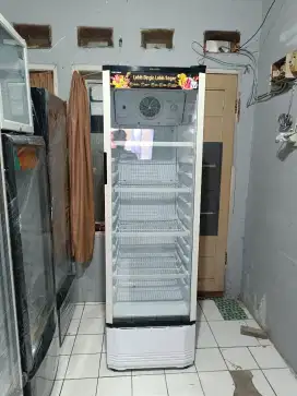 Polytron show case 4 tak/5 tahap 280 liter like mew