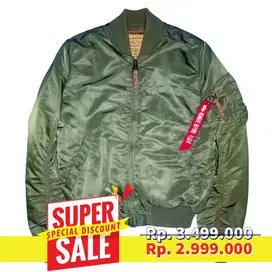 jaket bomber alpha industries original MA-1 VF 59 - Gigi Hadid