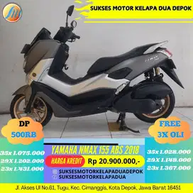 YAMAHA NMAX 155 ABS 2018 CASH/KREDIT GRATIS KIRIM JABODETABEK