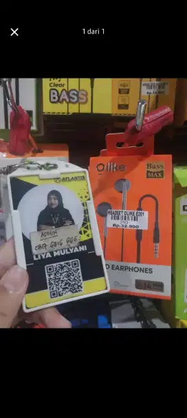 HEADSET OLIKE E201 | ATLANTIS DAHSYAT