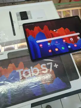 Samsung Tab S7+ cell ram 8/256gb mulus fullsheet ori sein