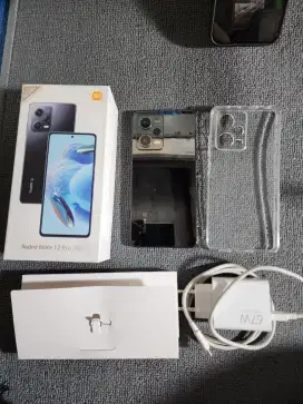 Xiaomi Redmi note 12 Pro 5g Mulus Fullset Ori bawaan + Bonus
