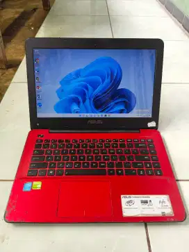 Jual laptop Asus X455L core i3 gen 4 dual VGA Ram 10gb SSD 128gb