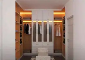 interior desain kitchen set kamar set wardrobe lemari backdrop tv