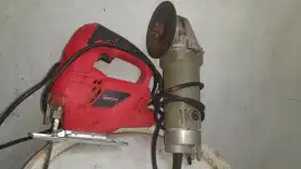 Jig saw dan gerinda tangan MODERN