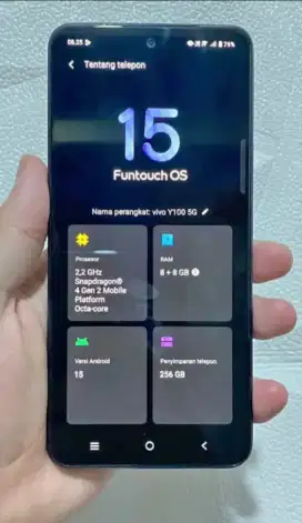 Vivo y100 5G 8+8/256