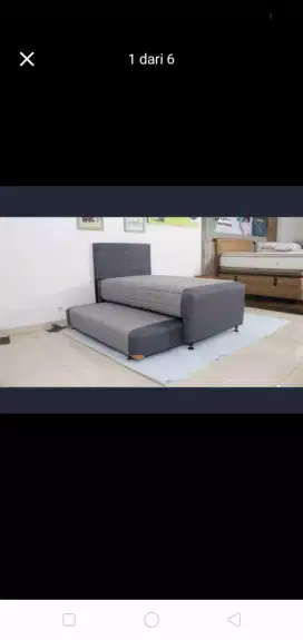Uniland 2 in 1 paradise 120X200 set springbed