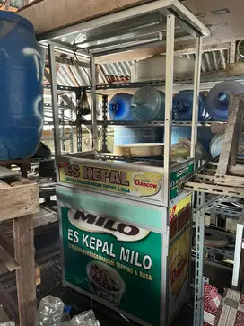 Di jual rak untuk usaha jualan es atau minuman