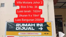 Jual Rumah Hook Type 200 harga terjangkau