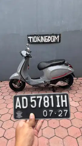 Vespa matic sprint S plat AD asli
