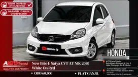 Honda New Brio E Satya CVT AT NIK 2018 White On Red