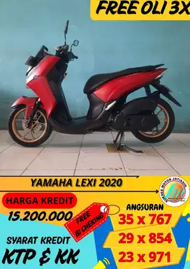 YAMAHA LEXI 2020 BISA CASHJ DAN KREDIT