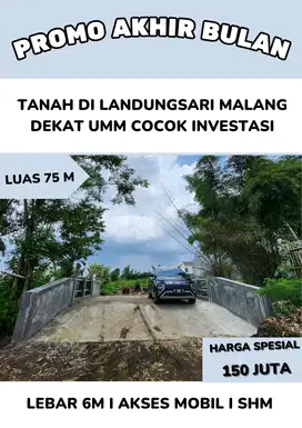 Tanah Kavling Murah di Klandungan Landungsari Dekat UMM