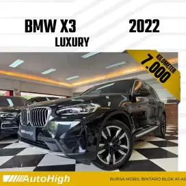 DP10% [Km7.000] X3 X-Line Luxury 2022 Black Reg 2024 #AUTOHIGH