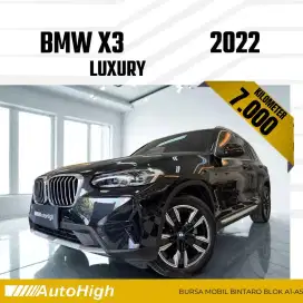 DP10% [Km7.000] X3 X-Line Luxury 2022 Black Reg 2023 #AUTOHIGH