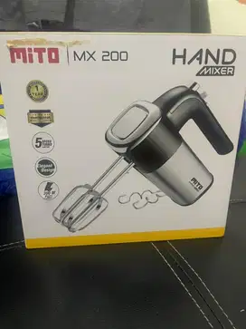 DIJUAL HAND MIXER MITO MX200 KONDISI BARU