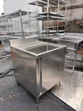 Sink 1 lubang kabinet