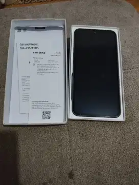 Jual hp Samsung a35 5G/Ram 8/256 fullset