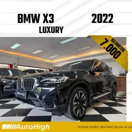 DP10% [Km7.000] X3 X-Line Luxury 2022 Black Reg 2021 #AUTOHIGH