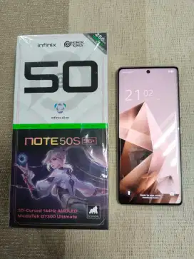 Infinix Note 50s 5G+ 8/256gb Second Siap Pakai