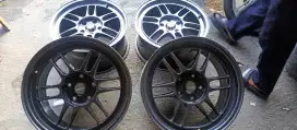 Dijual Velg RF1 Ring 17 lebar 8 lubang PCD 5×114 ET 35