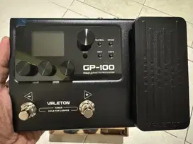 Valeton GP 100 Mint Condition Baru 2 Minggu Beli Garansi 11 Bulan