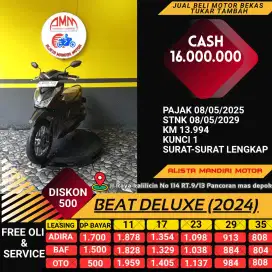 Beat 2024 Cicilan Ringan Cuma 20rb/hari Dapat Motor Keren & Siap Jalan