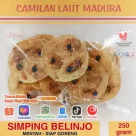 Simping Melinjo Mentah Siap Goreng Camilan Laut Madura Teman Santai