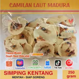 Simping Kentang Mentah Siap Goreng Camilan Laut Madura Teman Santai