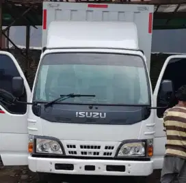 ISUZU ELF ENGKEL LONG 2016 BOX JUMBO
