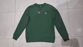 Converse size L - Kaos Long Shirt CON Star Chev Crew Men Original