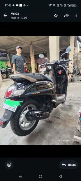 Jual cepat scoopy.full custom body.tapi sesuai STNk