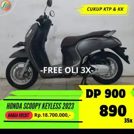 HONDA SCOOPY KEYLESS 2023 KREDIT DP 900RIBU ANGSURAN SANGAT RINGAN