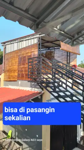 Krey tirai bambu wulung