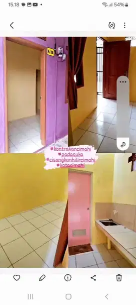 Dijual kontrakan / paviliun di cimahi , terisi full