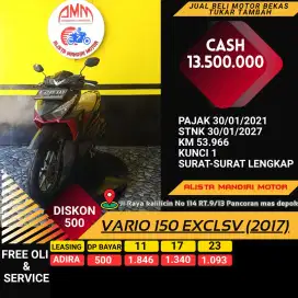 Mokas murah 10 jutaan Vario 2017 bisa cash credit tukar tambah dll